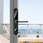 Alliage d'aluminium futé biométrique de serrure de porte d'empreinte digitale intelligente pour la porte de 30 - de 45mm