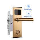 La sécurité de porte d'hôtel de Cerradura ferme à clef de la carte 1.5V les serrures de porte intelligentes MF1 alcaline