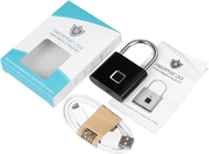Le cadenas intelligent portatif USB d'empreinte digitale chargeant rapide Keyless ouvrent l'anti vol