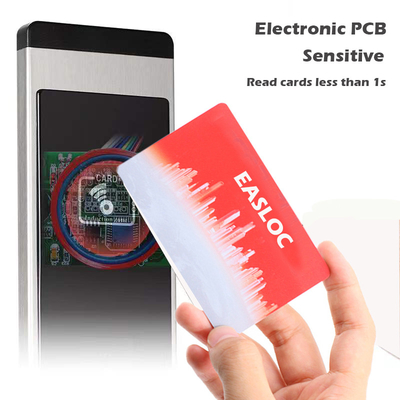 Fermetures de porte en acier inoxydable multi-couleur Smart Key Card pour hôtel