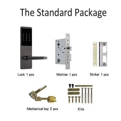Sécurité Bluetooth Smart Keypad Fermeture de porte TTlock App Fermeture de porte pour appartement Bureau à domicile