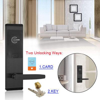 Fermetures de porte en acier inoxydable multi-couleur Smart Key Card pour hôtel