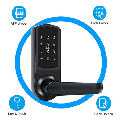 4 couleurs optionnelles Deadbolt Smart Password Fermetures de porte avec l'application TTlock