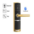 La porte futée intelligente de code de serrure de degré de sécurité de serrure de porte d'appli de TTlock manipulent la serrure Keyless de Digital
