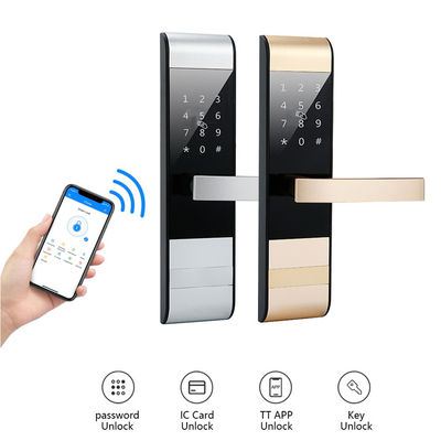 4 en 1 mot de passe TTlock App Card Smart Keypad Fermeture de porte pour appartement Hôtel Bureau