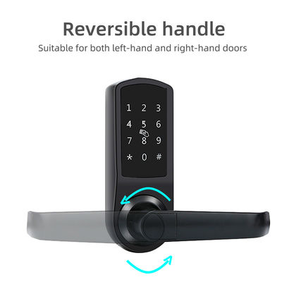 4 couleurs optionnelles Deadbolt Smart Password Fermetures de porte avec l'application TTlock