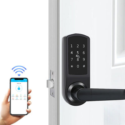 4 couleurs optionnelles Deadbolt Smart Password Fermetures de porte avec l'application TTlock