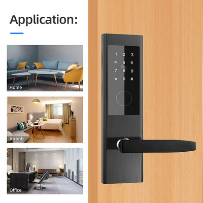 TTlock App contrôlée sans clé verrouillage de porte numérique appartement serrures de porte intelligentes