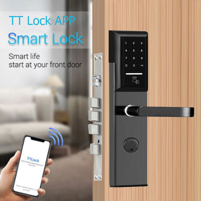 Fermeture de porte à commande par application en acier inoxydable 6068 Mortise TTlock avec clavier intelligent