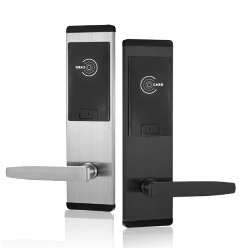 Fermetures de porte en acier inoxydable multi-couleur Smart Key Card pour hôtel