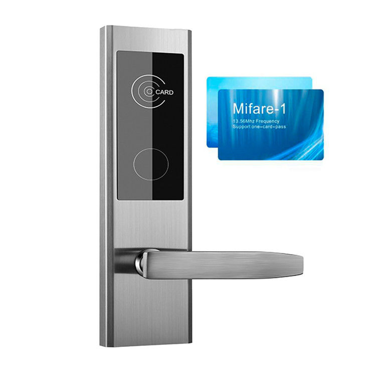 2 ans de garantie Couleur noire Hôtel serrures de porte intelligentes avec système logiciel de gestion