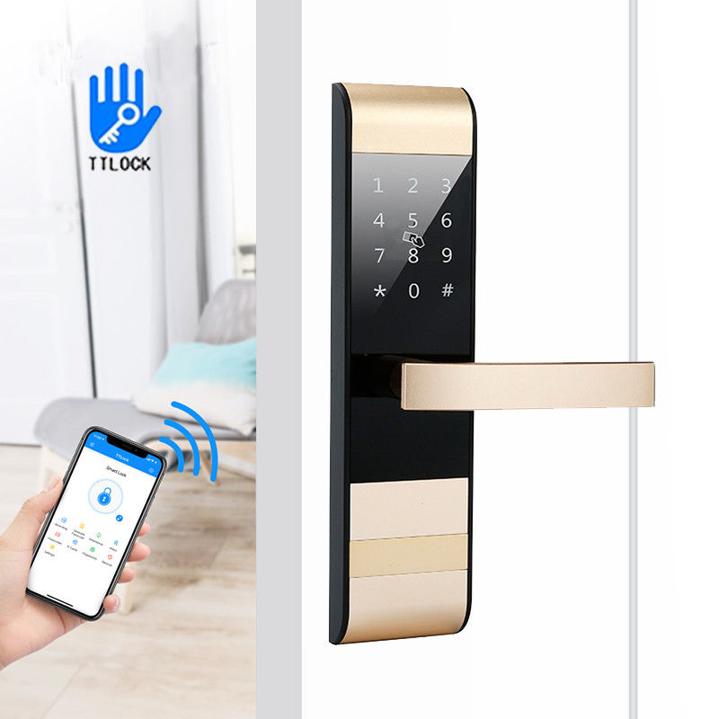 4 en 1 mot de passe TTlock App Card Smart Keypad Fermeture de porte pour appartement Hôtel Bureau