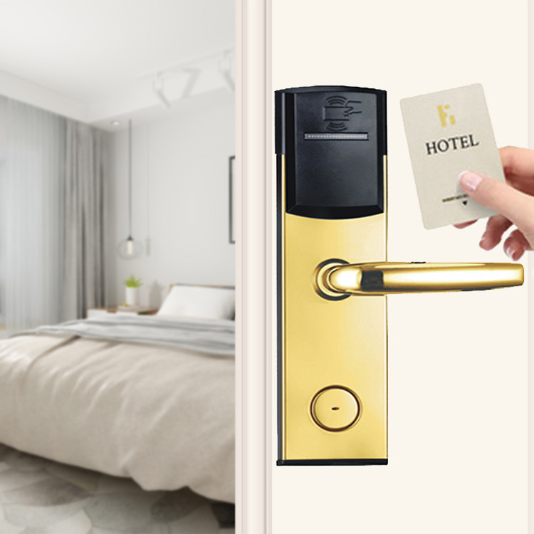 Lecteur de cartes d'hôtel des serrures de porte de Smart d'hôtel de RFID 13.56Mhz Locks